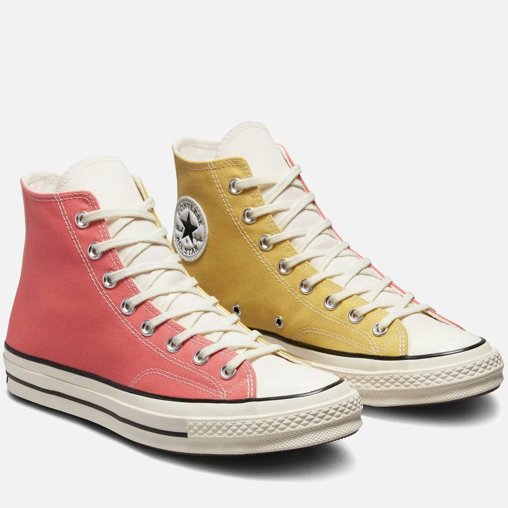 商品Converse|CONVERSE WOMEN'S CHUCK 70 TRI-BLOCK HI-TOP TRAINERS - SATURN GOLD/PINK SALT/EGRET,价格¥403,第3张图片详细描述