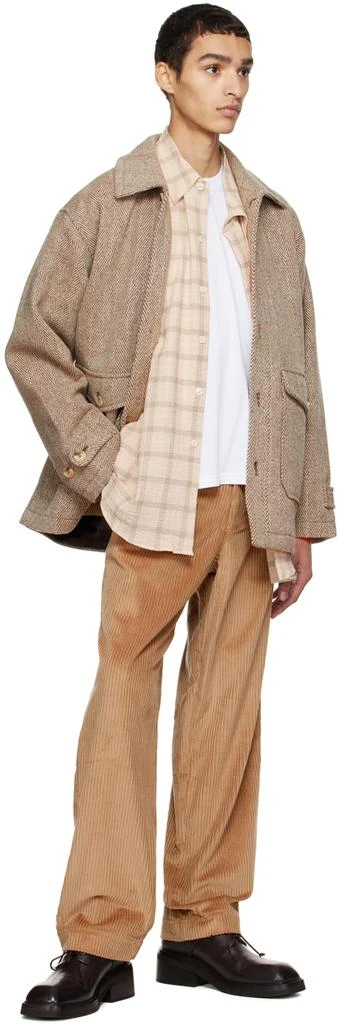 商品mfpen|Beige Biscuit Shirt,价格¥950,第4张图片详细描述