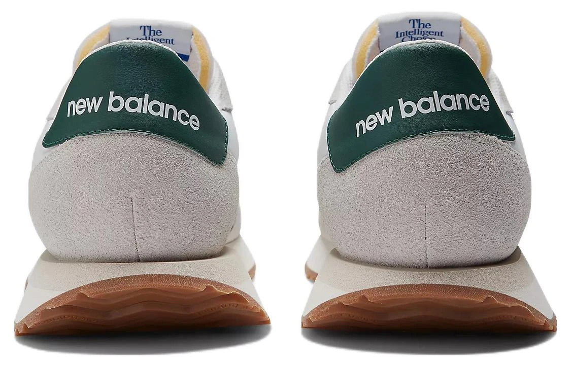 商品[国内直发] New Balance|[预售3天]NB 237 复古 织物透气 低帮 休闲跑步鞋 男女同款 灰绿色,价格¥339,第6张图片详细描述