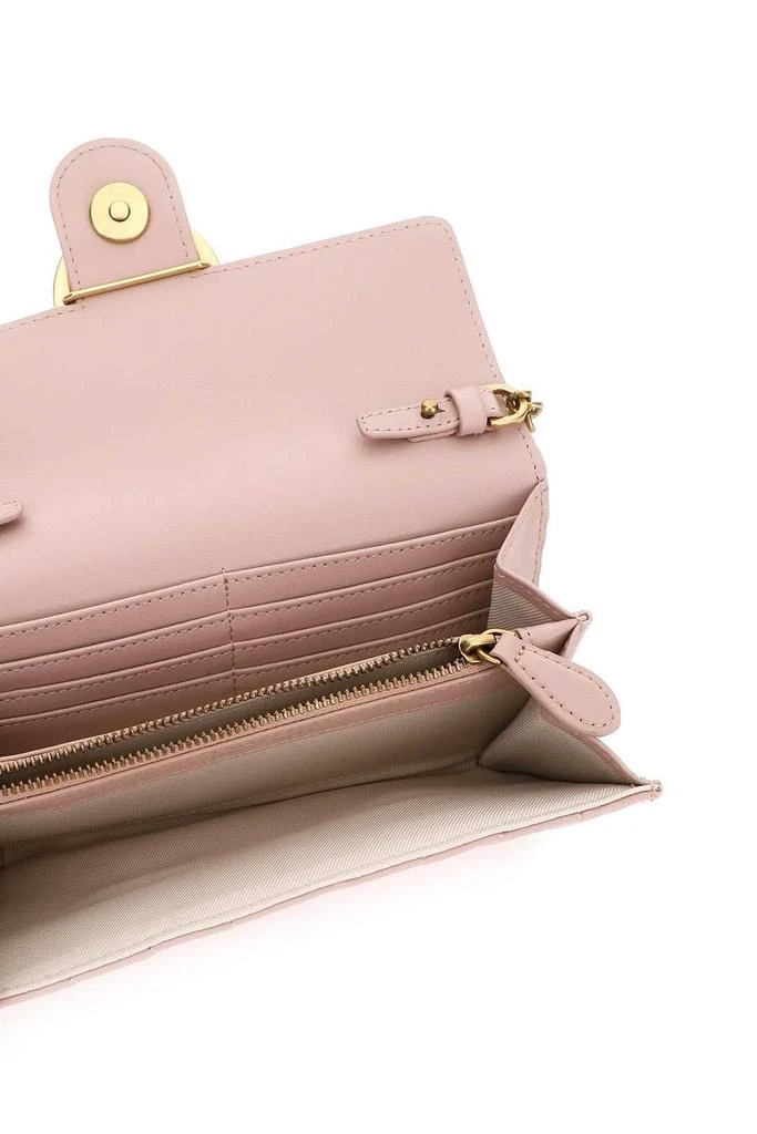 商品PINKO|CHEVRON CLUTCH WITH SHOULDER STRAP,价格¥1145,第4张图片详细描述