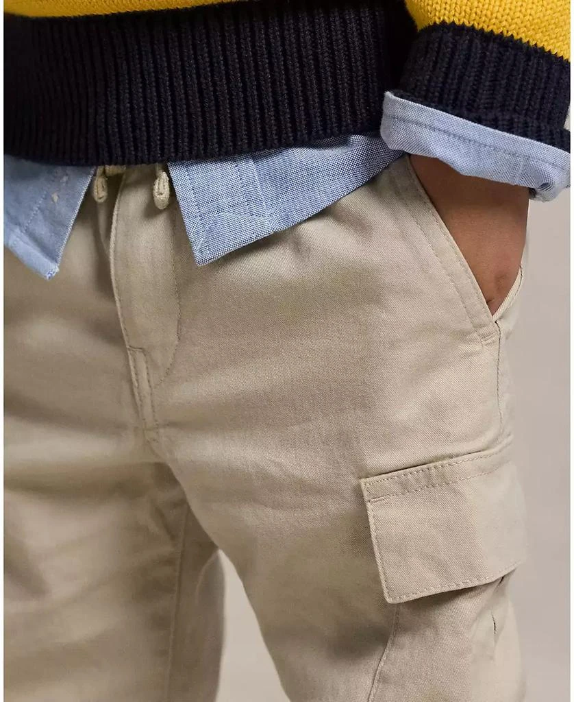商品Ralph Lauren|Toddler and Little Boys Stretch Chino Cargo Pant,价格¥441,第3张图片详细描述
