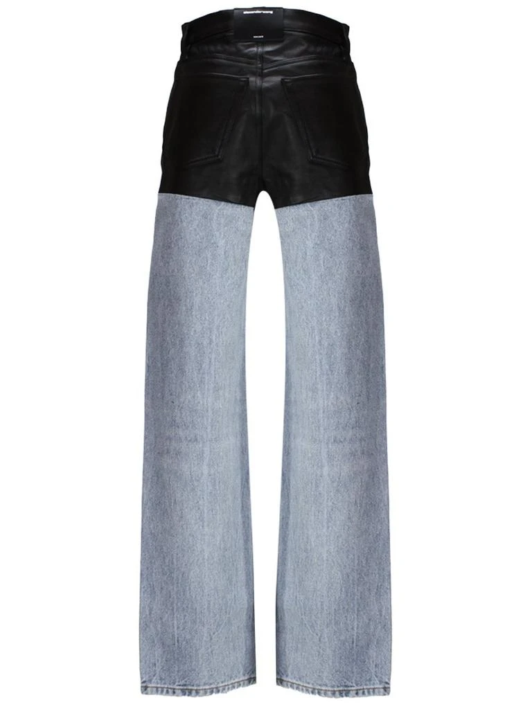 商品Alexander Wang|Alexander Wang Panelled Straight-Leg Jeans,价格¥5203,第2张图片详细描述