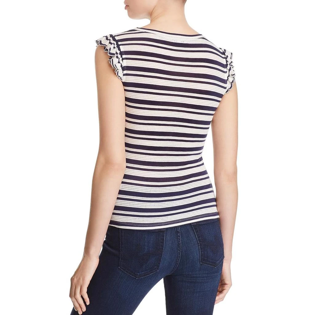 商品Splendid|Splendid Womens Topsail Modal Blend Striped Blouse,价格¥39,第2张图片详细描述