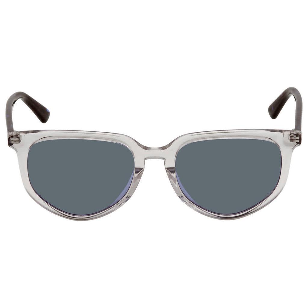 商品Alexander McQueen|Alexander McQueen Blue Cat Eye Ladies Sunglasses MQ0251S 004 53,价格¥427,第4张图片详细描述