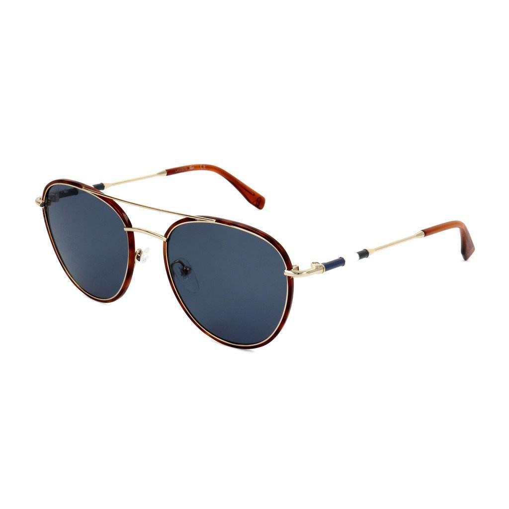 商品Lacoste|Lacoste L102SND Gold Metal Frame Sunglasses,价格¥1364,第1张图片