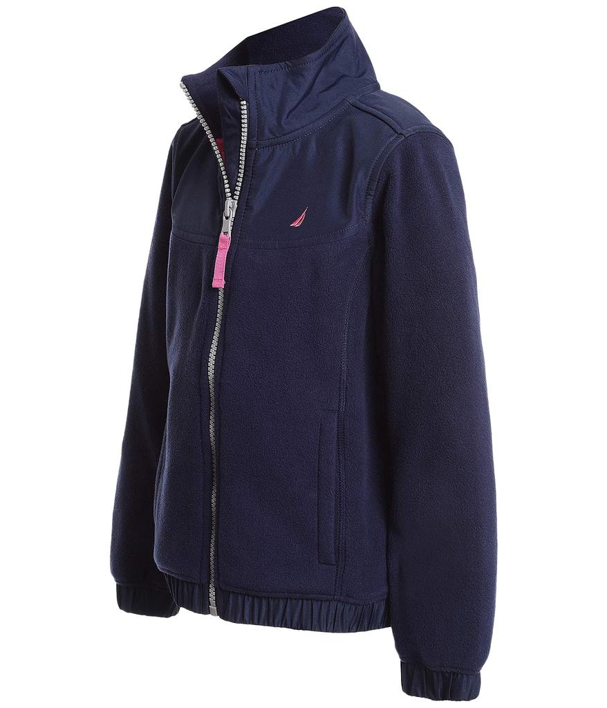 Girls' Little Fleece Full-Zip Jacket商品第2张图片规格展示