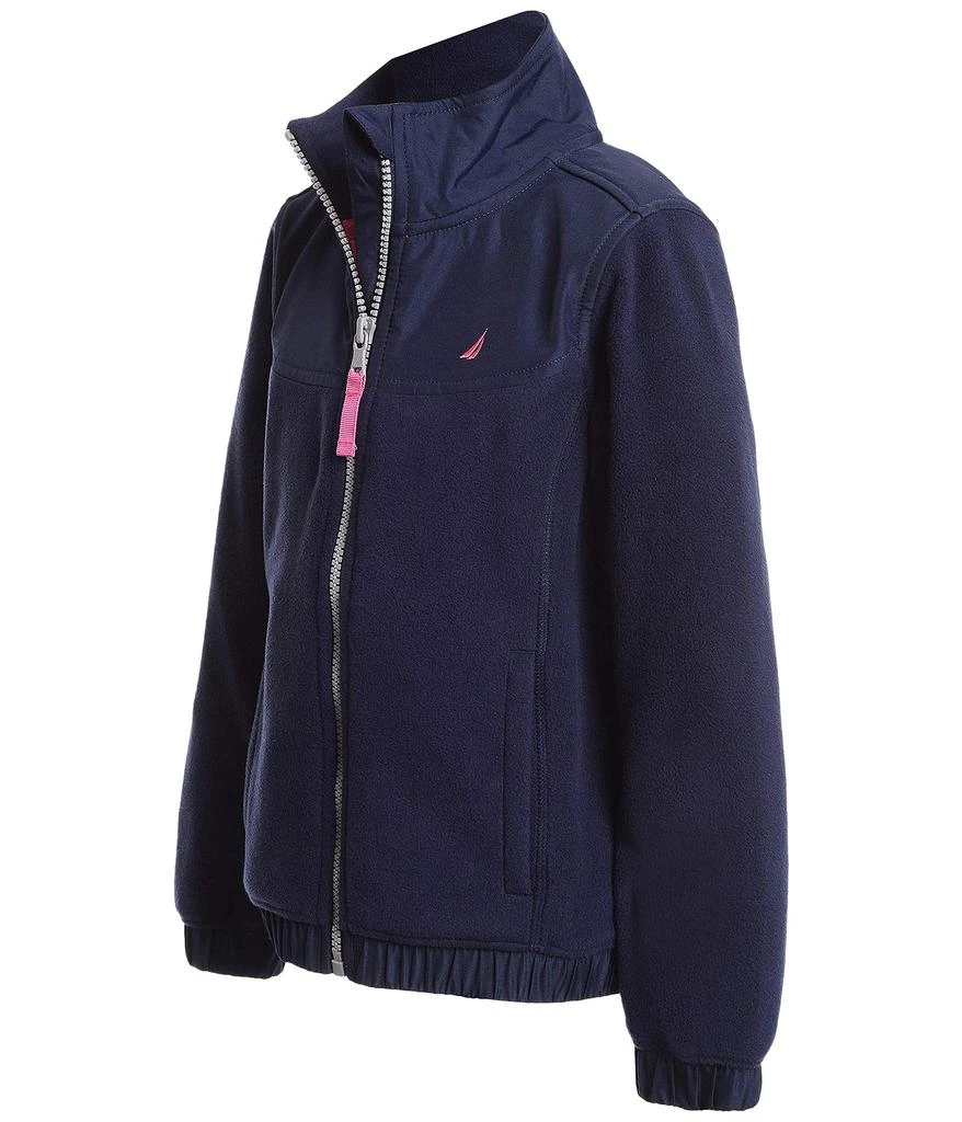 商品Nautica|Girls' Little Fleece Full-Zip Jacket,价格¥195,第2张图片详细描述