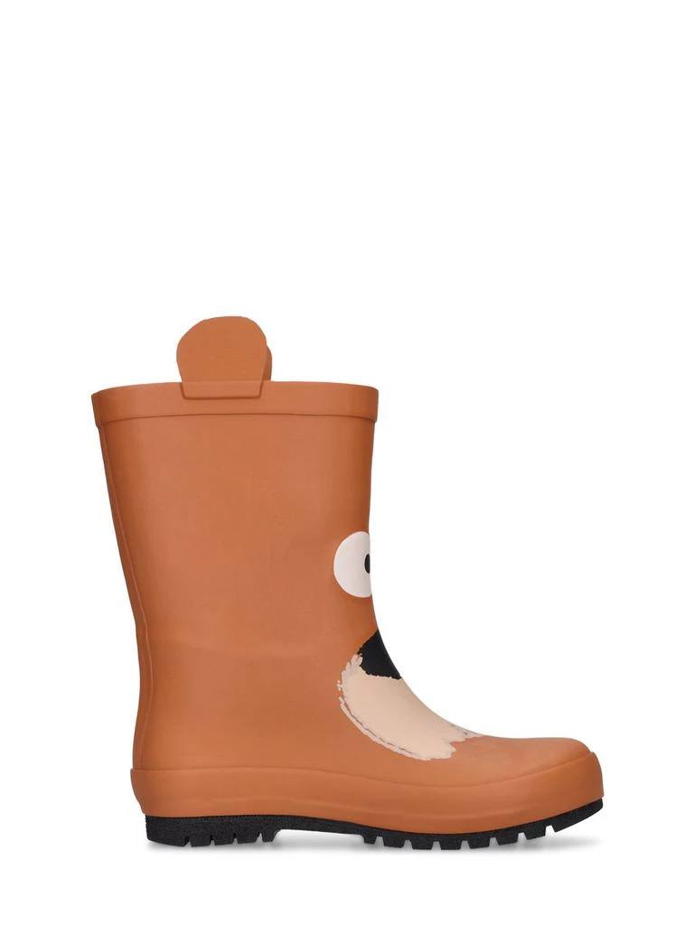 商品Stella McCartney|Bear Print Rubber Rain Boots,价格¥331,第1张图片