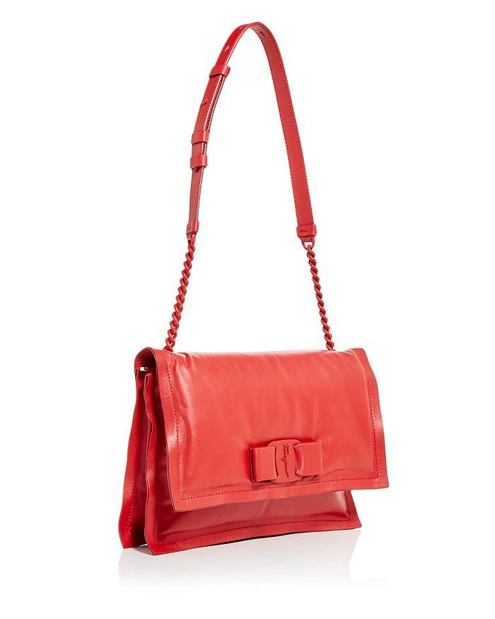 商品Salvatore Ferragamo|Viva Leather Shoulder Bag,价格¥8335,第5张图片详细描述