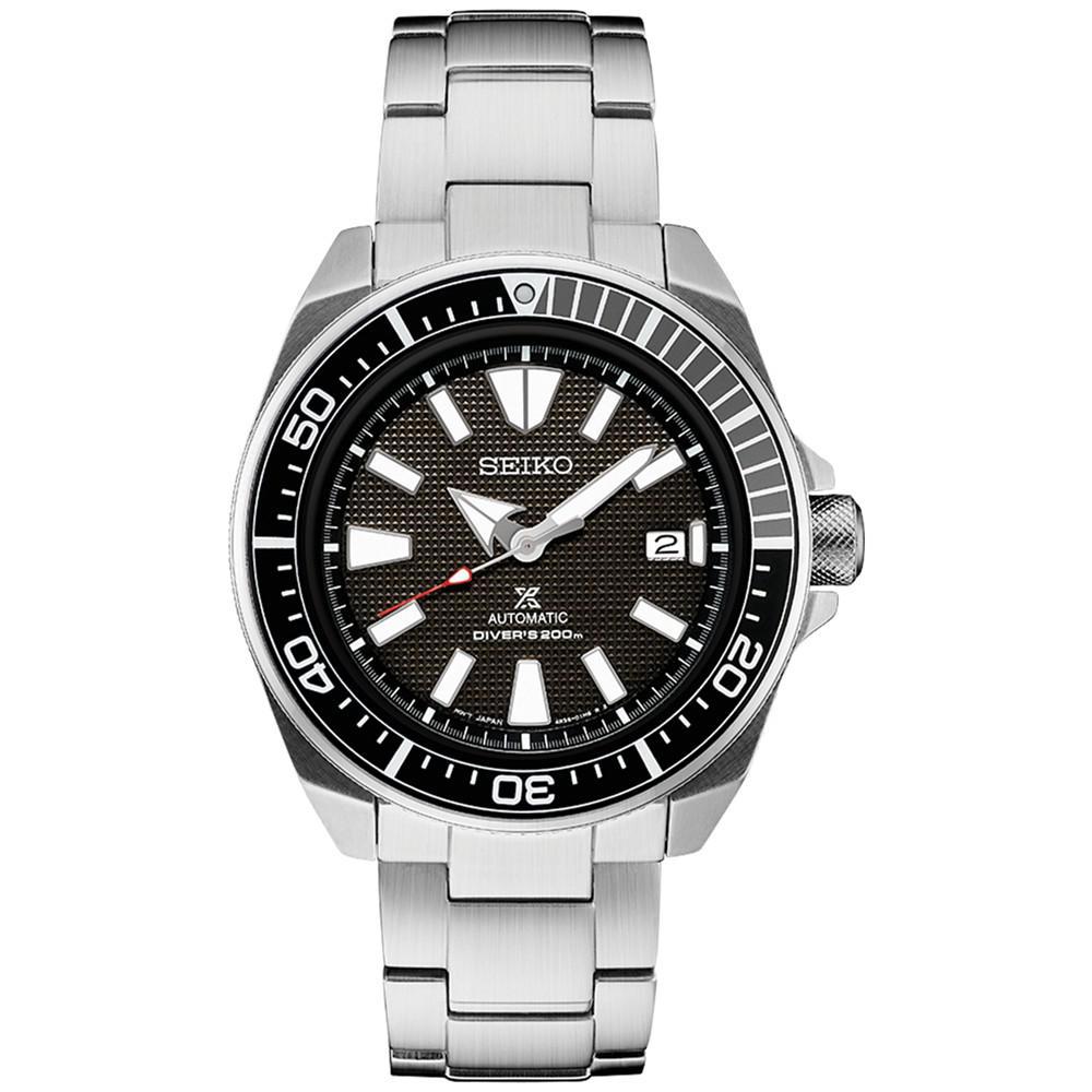 商品Seiko|Men's Automatic Prospex Stainless Steel Bracelet Watch 44mm,价格¥3907,第1张图片