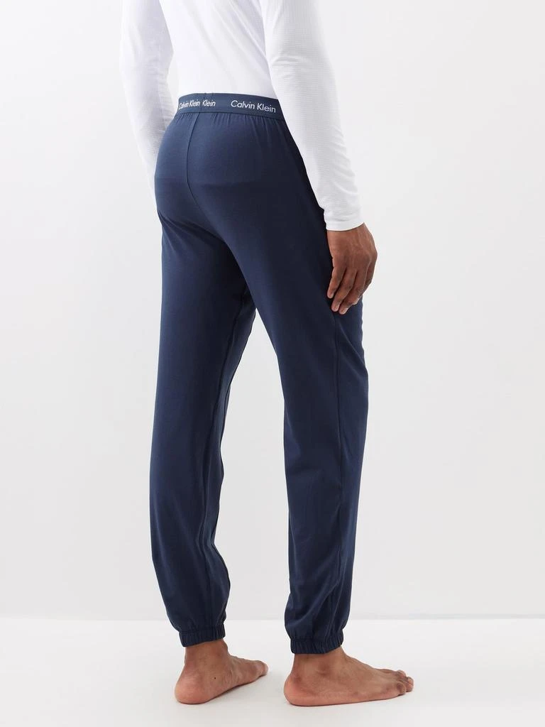 商品Calvin Klein|Logo-waistband cotton-blend pyjama trousers,价格¥354,第5张图片详细描述
