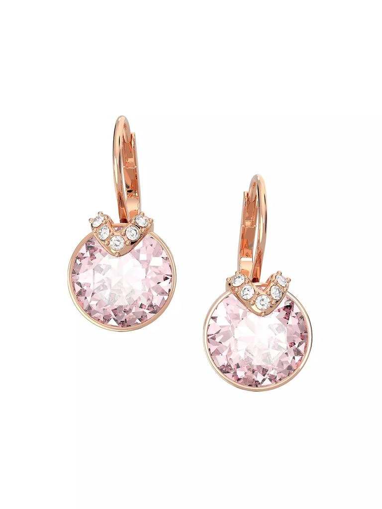 商品Swarovski|Bella Rose Gold-Tone Plated V-Drop Earrings,价格¥743,第1张图片