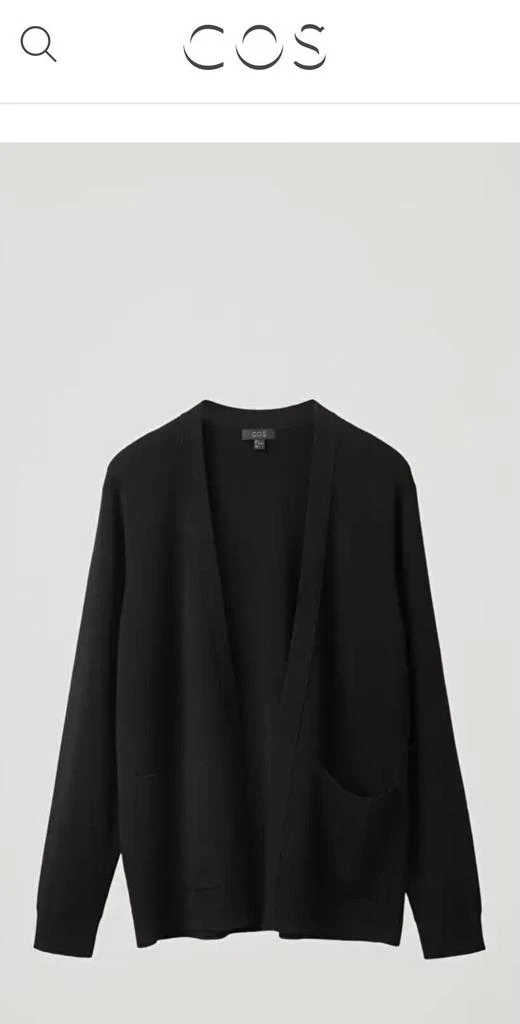 商品cos|Open Merino Cardigan,价格¥1199,第5张图片详细描述