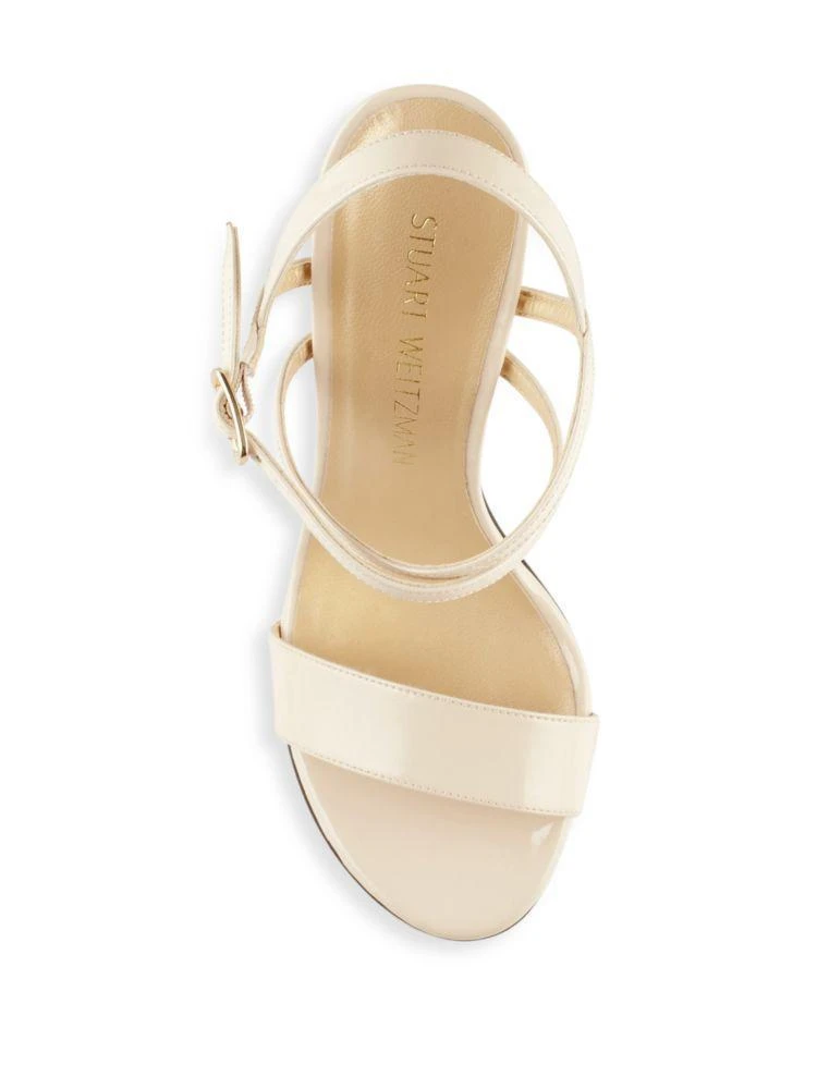 商品Stuart Weitzman|Leather Stiletto Sandals,价格¥3826,第4张图片详细描述