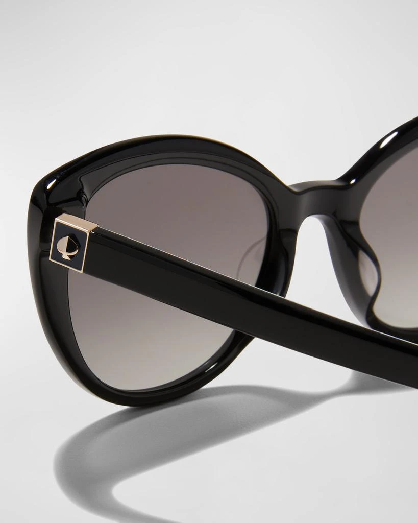 商品Kate Spade|amberlees polarized acetate cat-eye sunglasses,价格¥1415,第4张图片详细描述