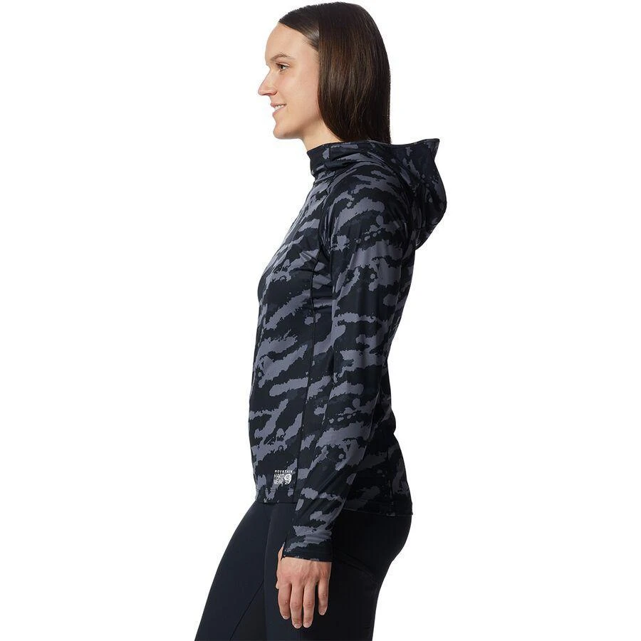 商品Mountain Hardwear|Mountain Stretch Long-Sleeve Hooded Top - Women's,价格¥253,第4张图片详细描述