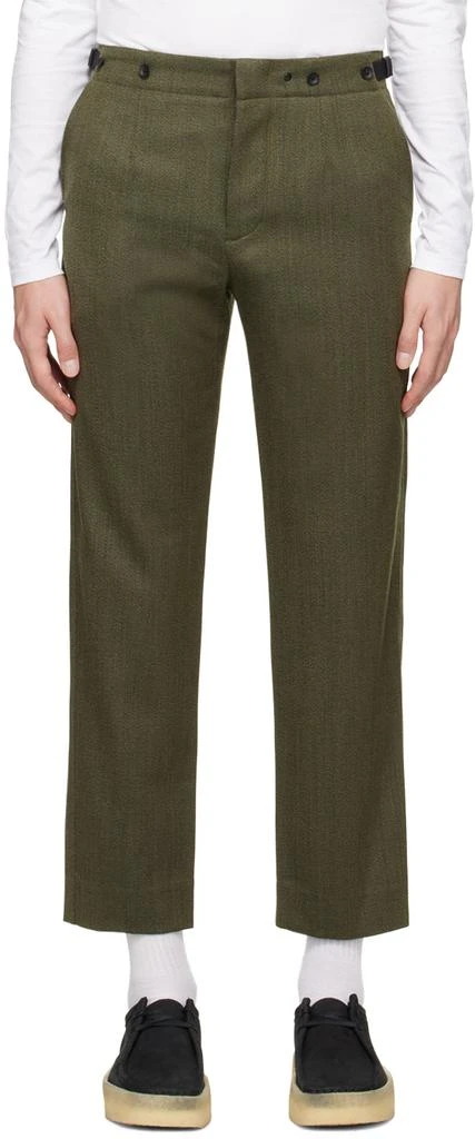 商品Rag & Bone|Green Chester Trousers,价格¥882,第1张图片