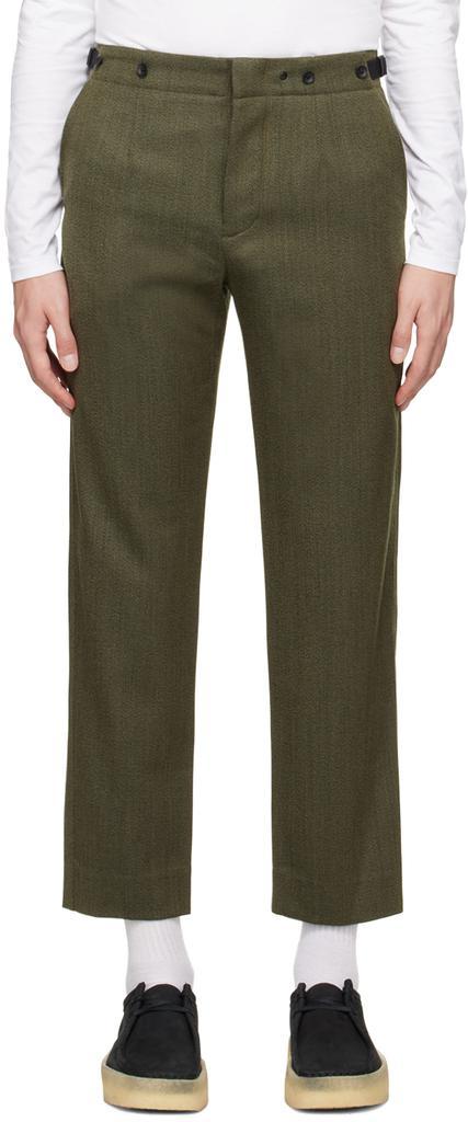 商品Rag & Bone|Green Chester Trousers,价格¥2755,第1张图片