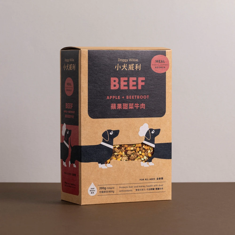 均衡冻干主食_苹果甜菜牛肉（犬适用）-（购800g装即赠更多）|Main Meal Series 商品
