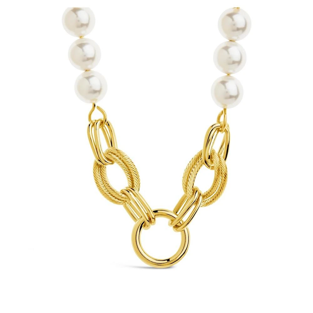 商品Sterling Forever|Ivanna Imitation Pearl Necklace,价格¥565,第2张图片详细描述
