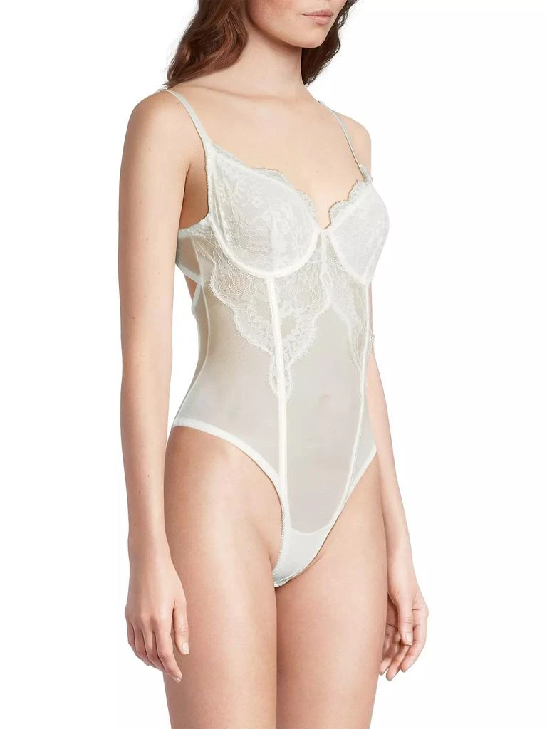 商品Kat the Label|Maeve Mesh &amp; Lace Bodysuit,价格¥267,第4张图片详细描述
