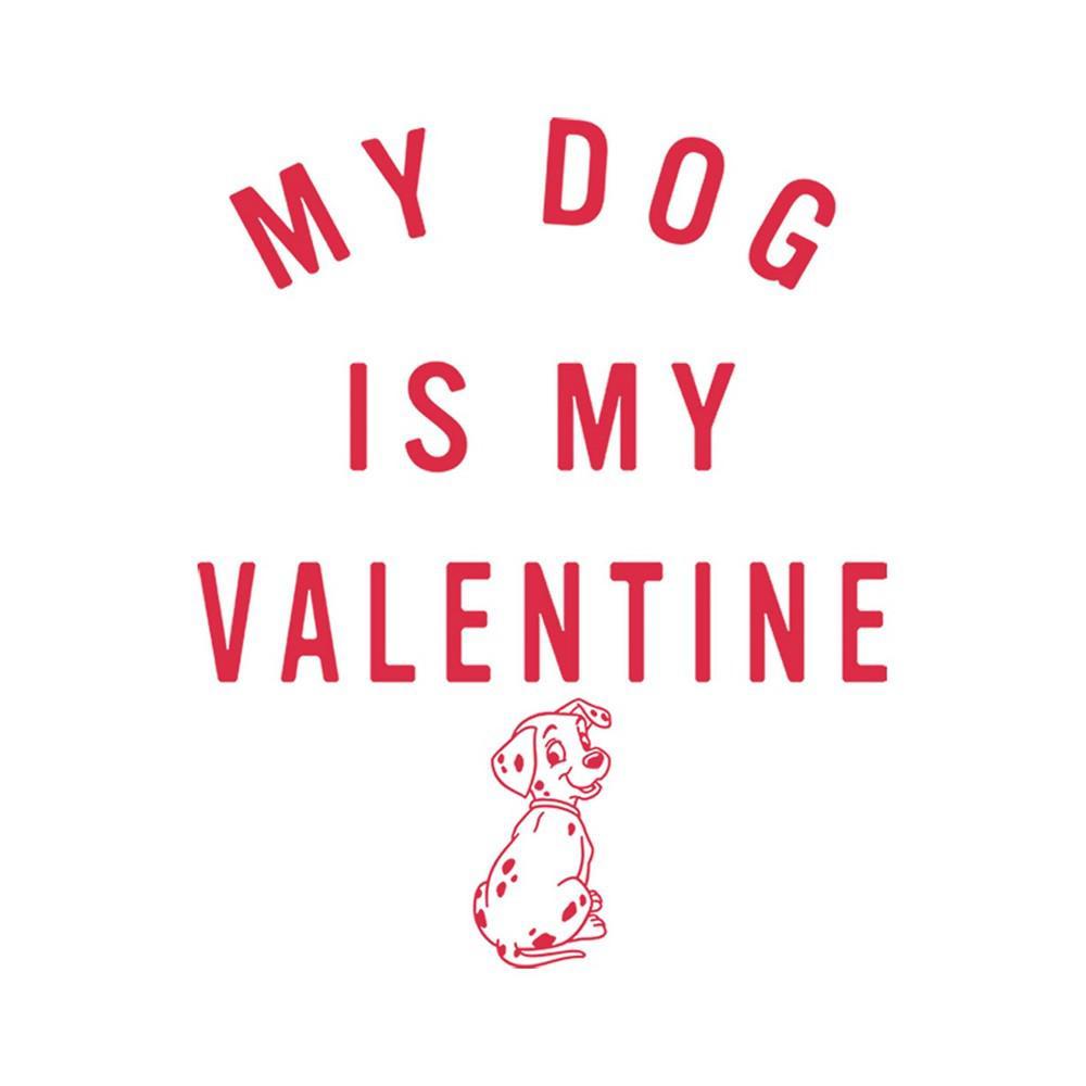 商品Disney|Boy's One Hundred and One Dalmatians My Dog is My Valentine  Child T-Shirt,价格¥191,第5张图片详细描述