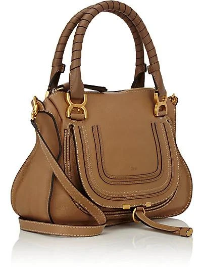 商品Chloé|Marcie Medium Satchel,价格¥14802,第3张图片详细描述