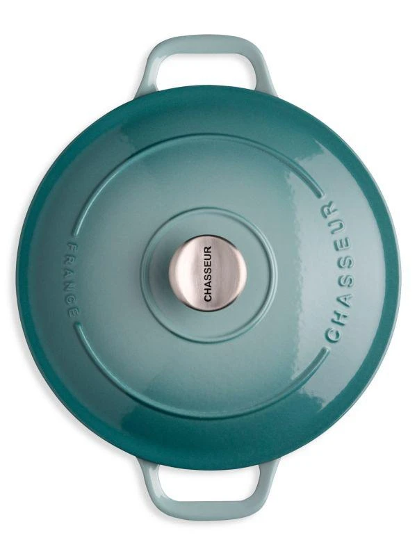 商品French Home|Chasseur 4.2-Quart Round French Enameled Cast Iron Dutch Oven,价格¥2144,第2张图片详细描述