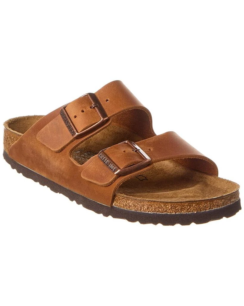 商品Birkenstock|Birkenstock Arizona BS Narrow Fit Waxy Leather Sandal,价格¥859,第1张图片