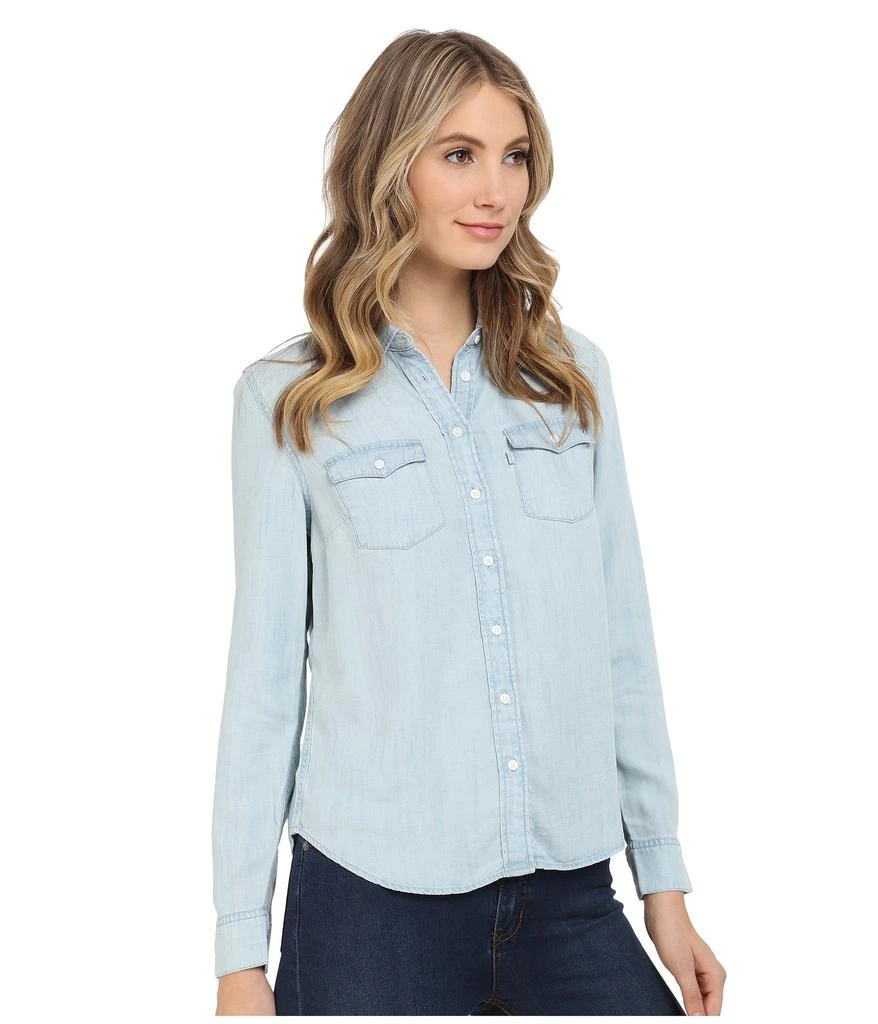 商品Levi's|Levi's® Womens Modern Western No Yoke牛仔衬衫,价格¥236,第4张图片详细描述