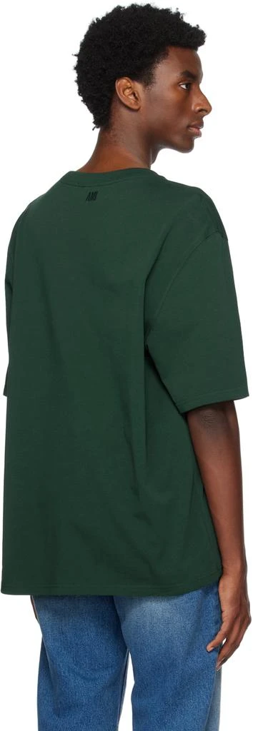 商品AMI|SSENSE Exclusive Green Ami de Cœur T-Shirt,价格¥1061,第3张图片详细描述