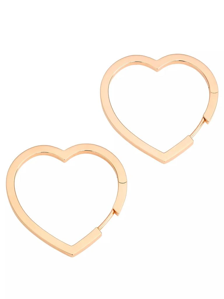 商品Repossi|Antifer 18K Gold Heart Large Single Hoop Earring,价格¥11935,第4张图片详细描述