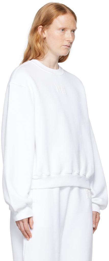 商品Alexander Wang|White Cotton Sweatshirt,价格¥1405,第4张图片详细描述