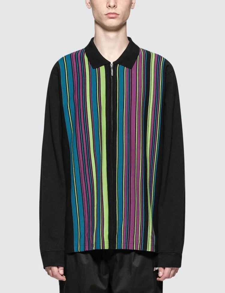 商品STUSSY|Simon L/S Zip Polo,价格¥540,第1张图片