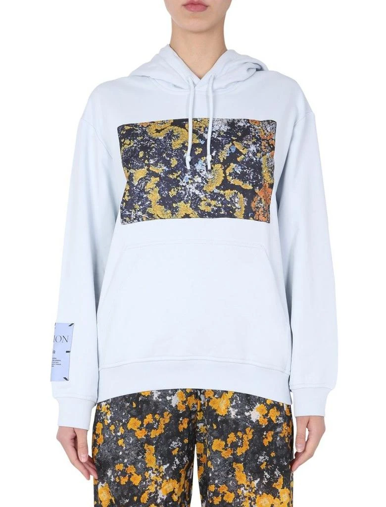 商品Alexander McQueen|McQ Alexander McQueen Graphic Printed Hoodie,价格¥1133,第1张图片