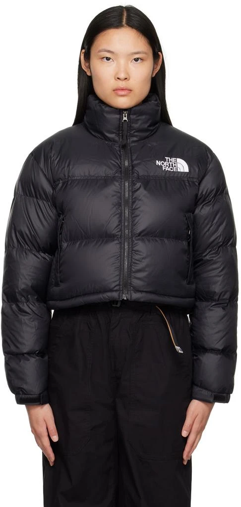 商品The North Face|Black Short Nuptse Down Jacket,价格¥2174,第1张图片