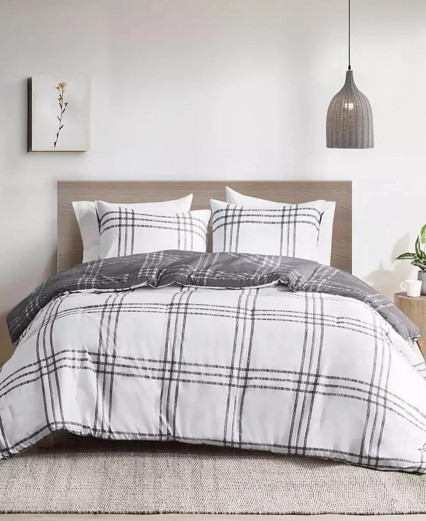 商品Intelligent Design|Pike Plaid 3-Pc. Comforter Set,价格¥563,第1张图片