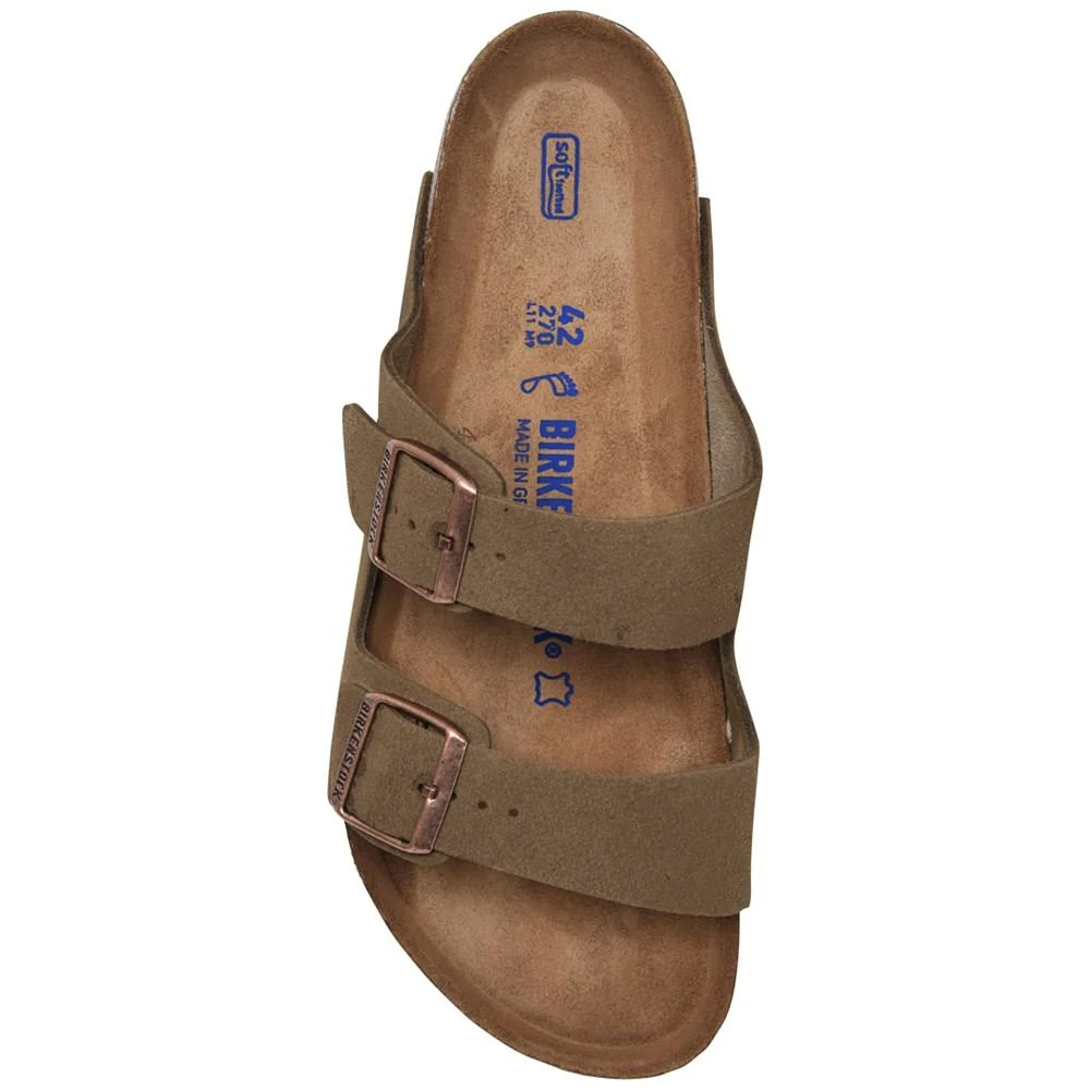 Men's Arizona Suede Leather Soft Footbed Casual Sandals from Finish Line 商品