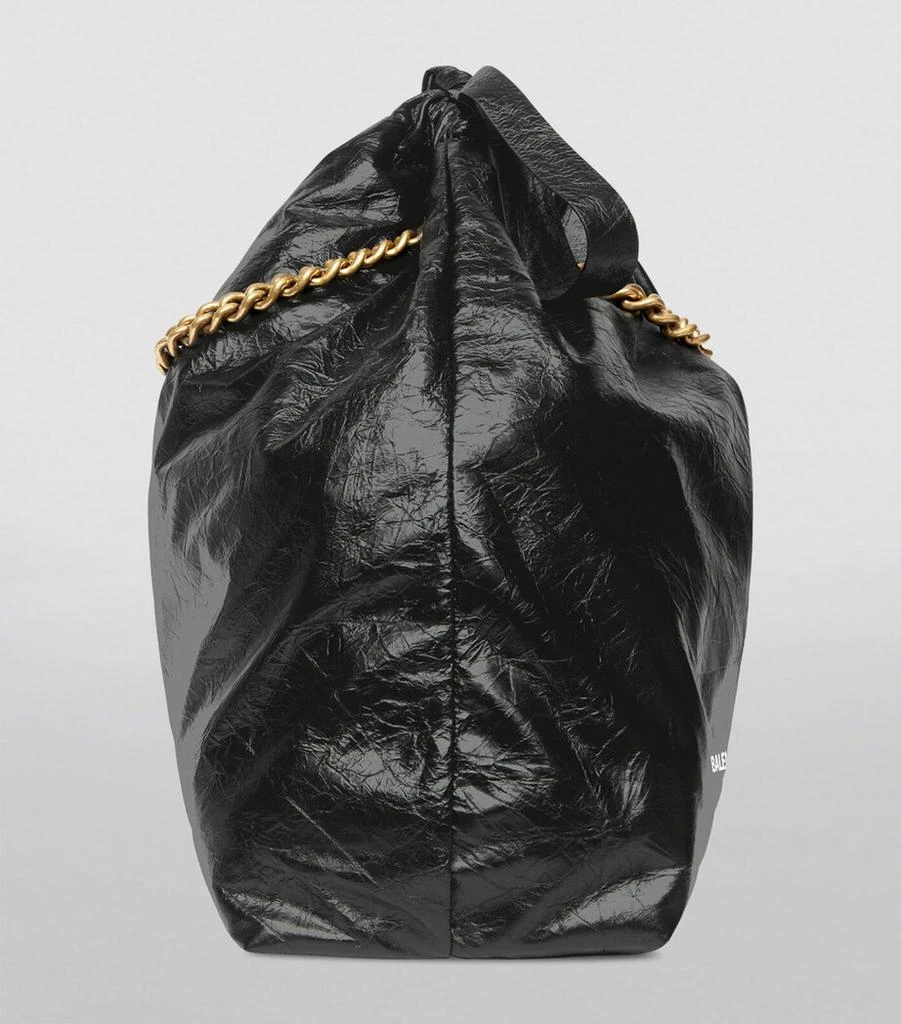 商品Balenciaga|Medium Leather Crush Tote Bag,价格¥21182,第4张图片详细描述