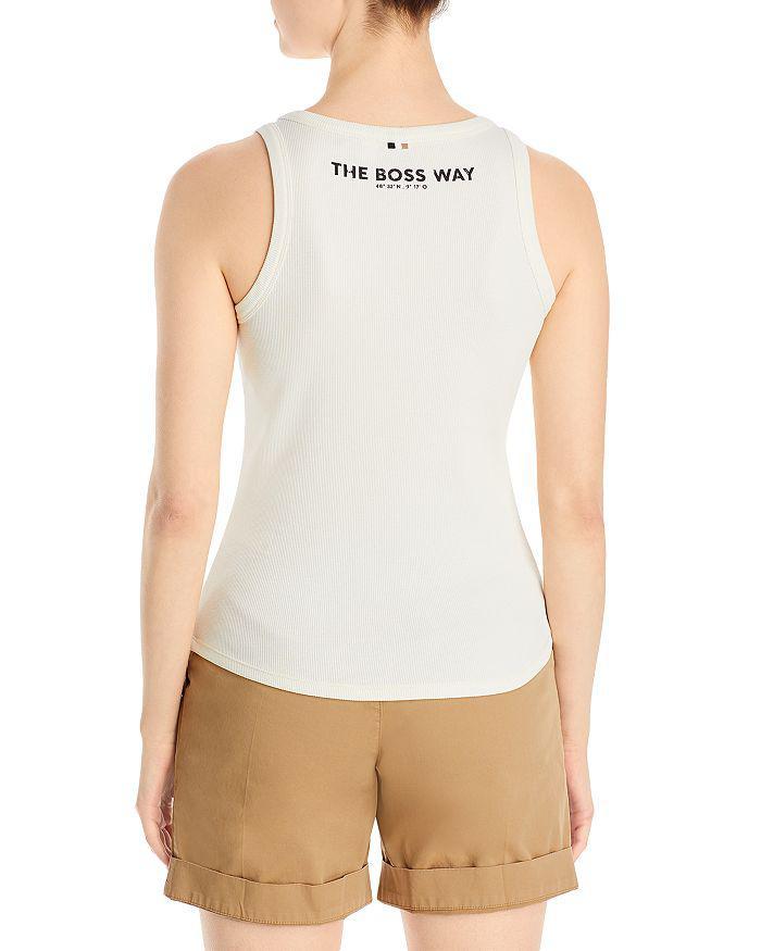 商品Hugo Boss|Ribbed Tank,价格¥576,第4张图片详细描述