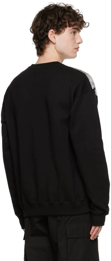 商品Versace|Black Barocco Sweatshirt,价格¥3023,第3张图片详细描述