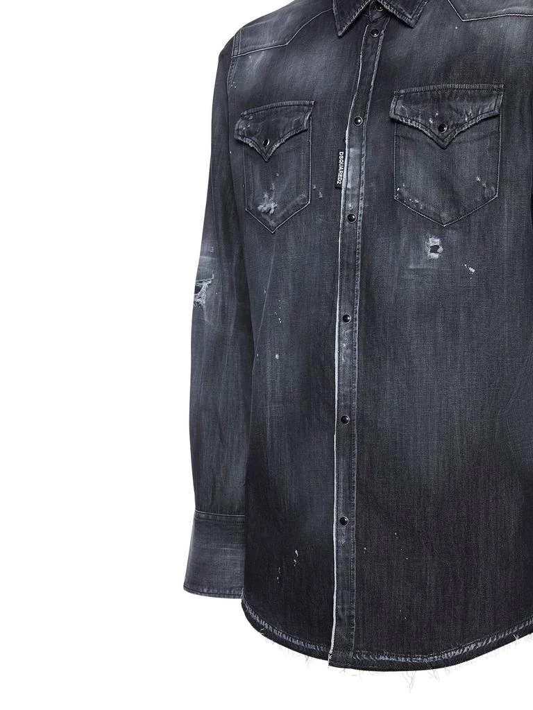 商品DSQUARED2|Classic Western Denim Shirt,价格¥3505,第3张图片详细描述