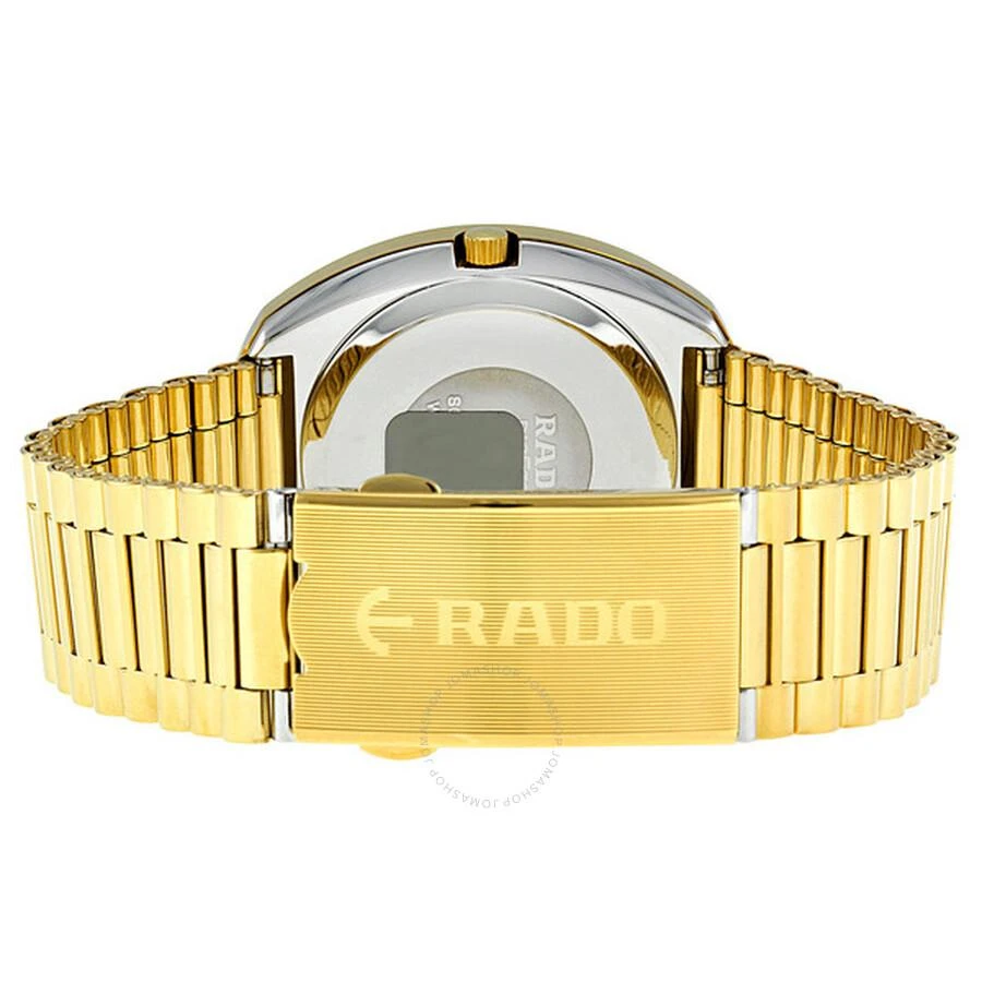 商品Rado|Diastar Quartz Diamond Gold Dial Men's Watch R12393633,价格¥4850,第3张图片详细描述