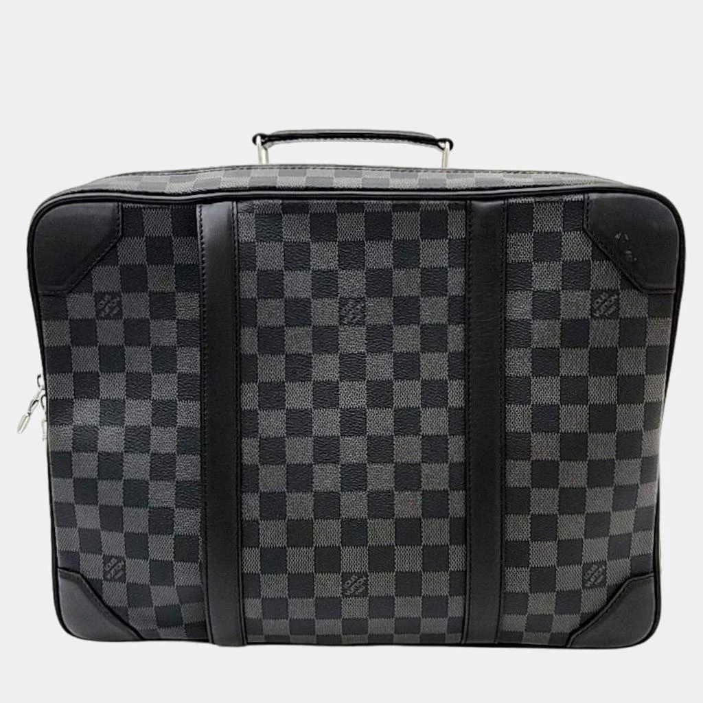 商品[二手商品] Louis Vuitton|Louis Vuitton Graphite Brief Case Backpack,价格¥21750,第1张图片