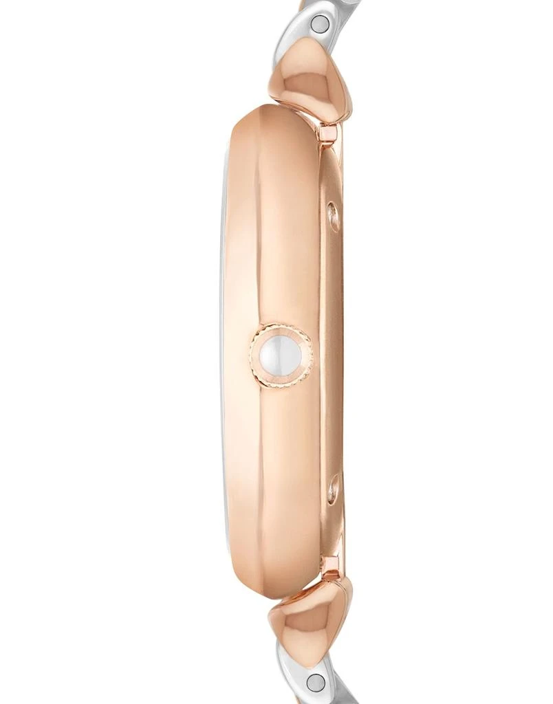 商品Emporio Armani|玫瑰金双色满天星腕表,价格¥2961,第3张图片详细描述