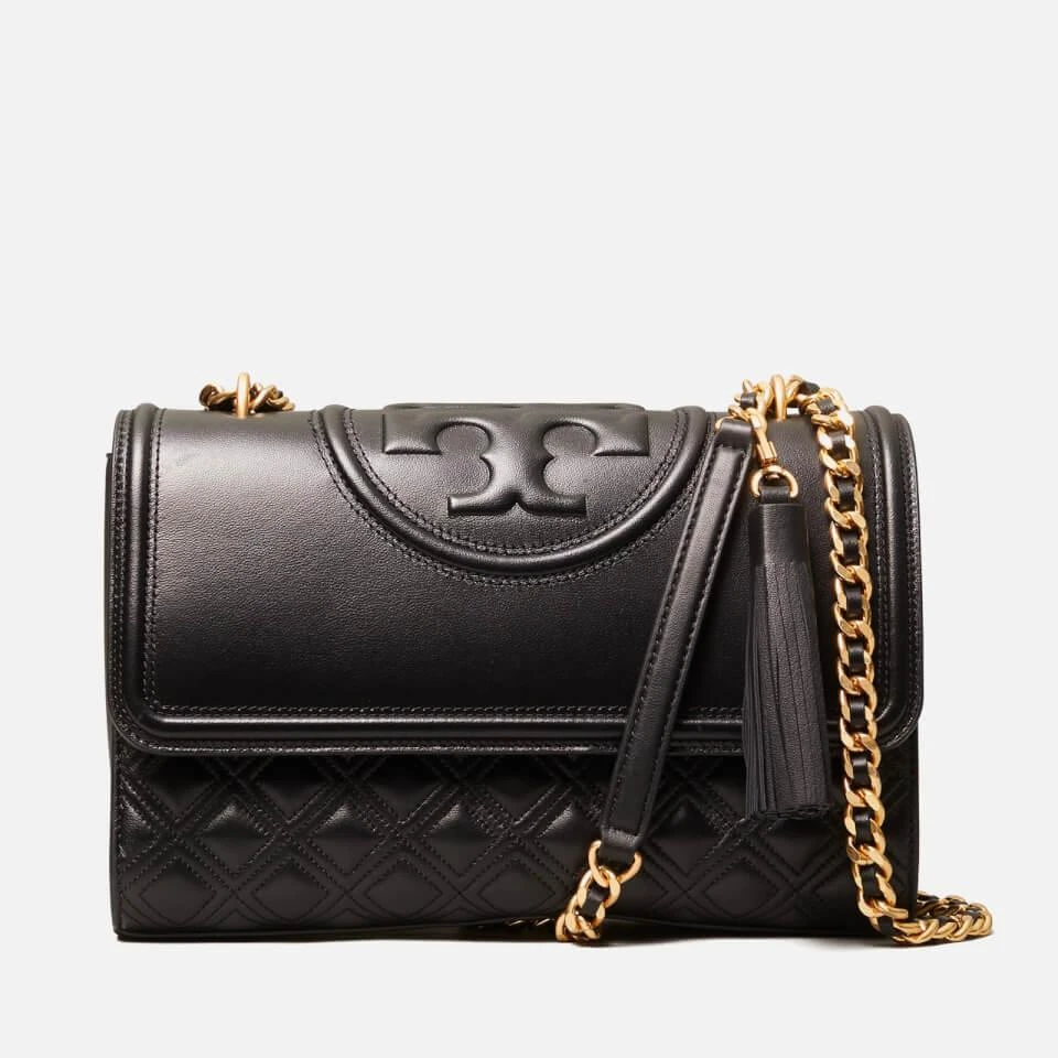 商品Tory Burch|Tory Burch Women's Fleming Convertible Shoulder Bag - Black,价格¥5612,第1张图片