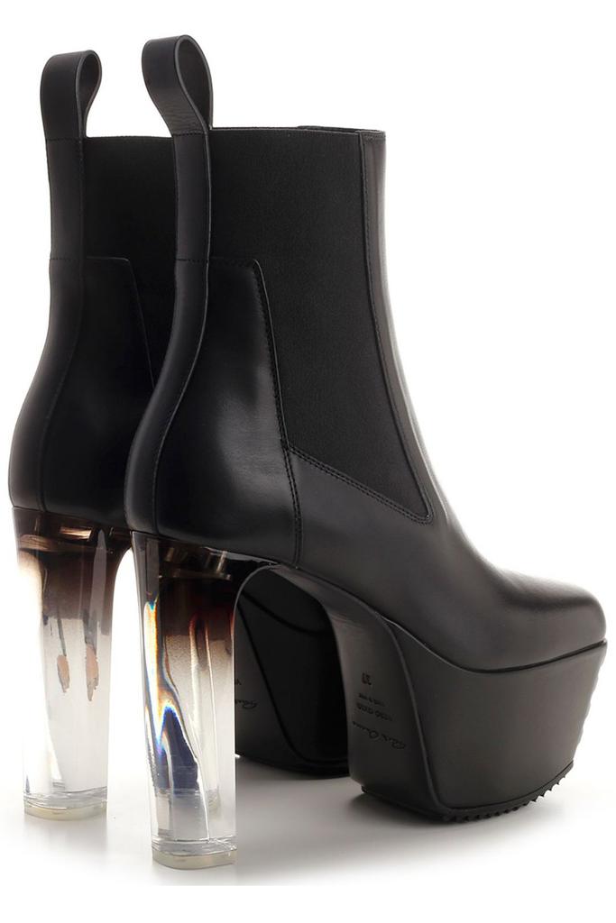 Rick Owens Square Toe Platform Boots商品第2张图片规格展示