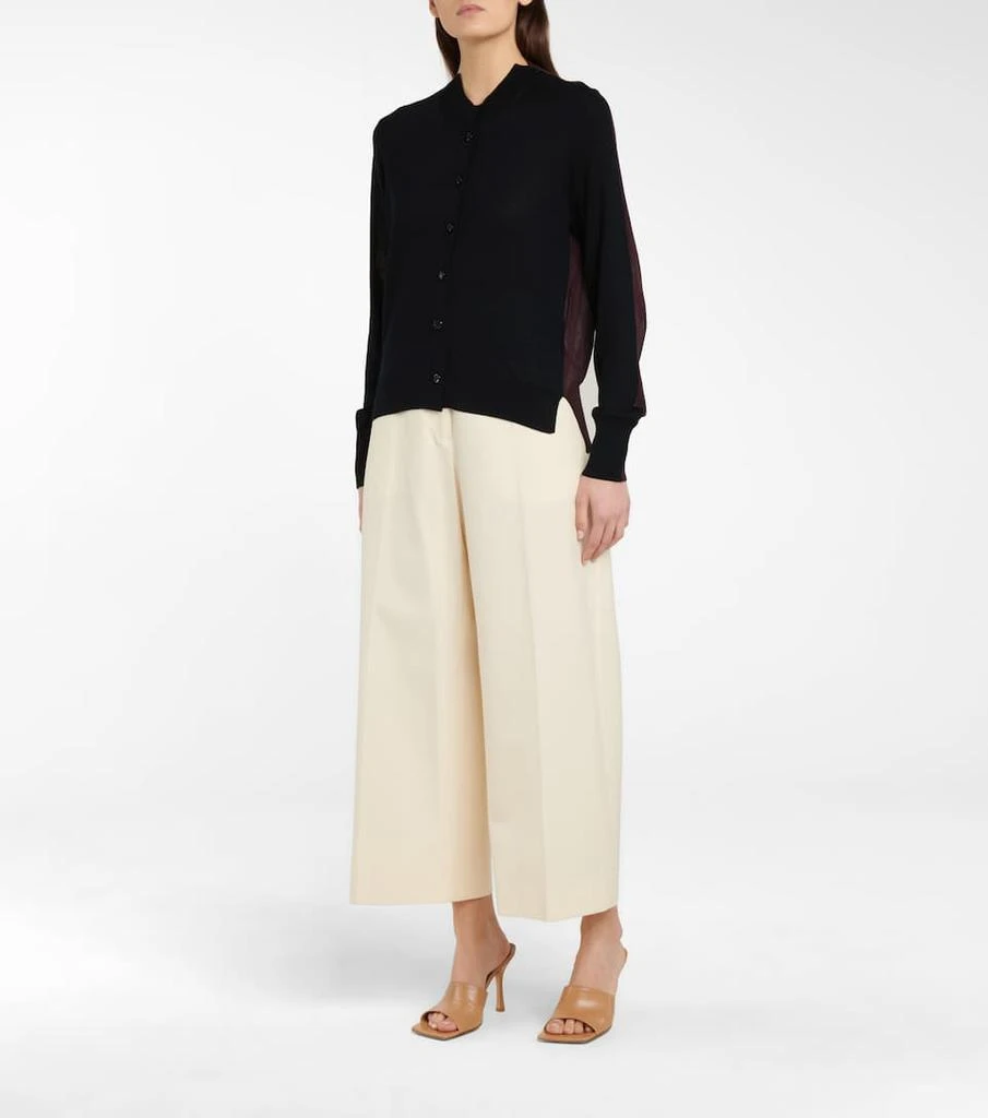 商品Moncler|2 Moncler 1952 cashmere and cotton-blend cardigan,价格¥5671,第2张图片详细描述