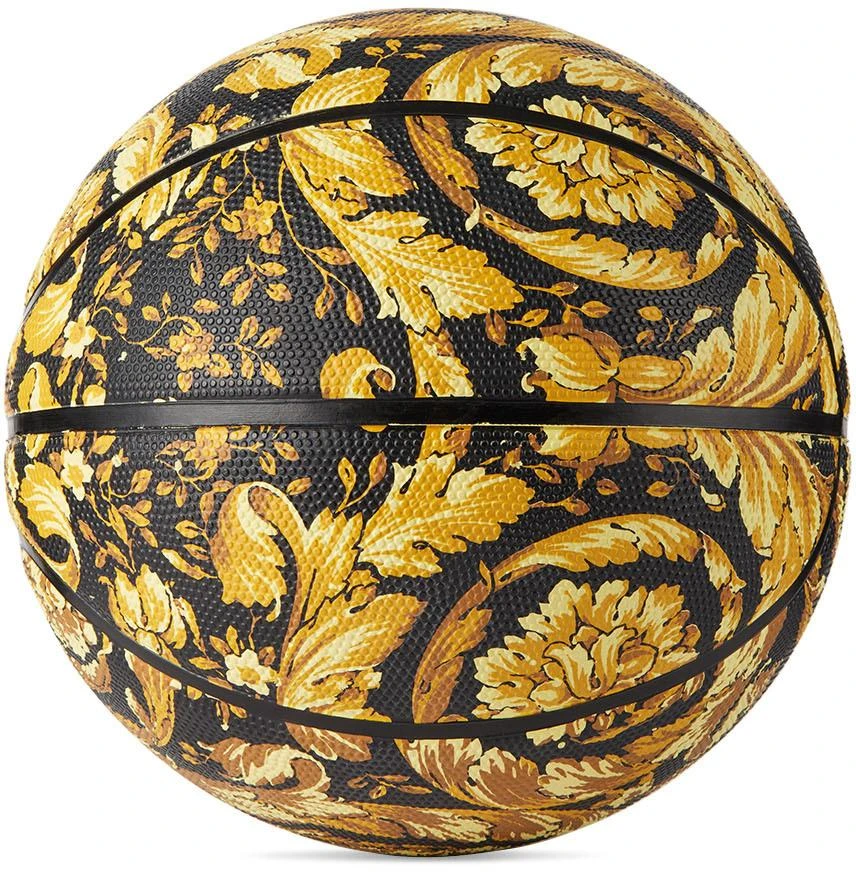 商品Versace|Black & Gold Baroque Basketball,价格¥846,第1张图片