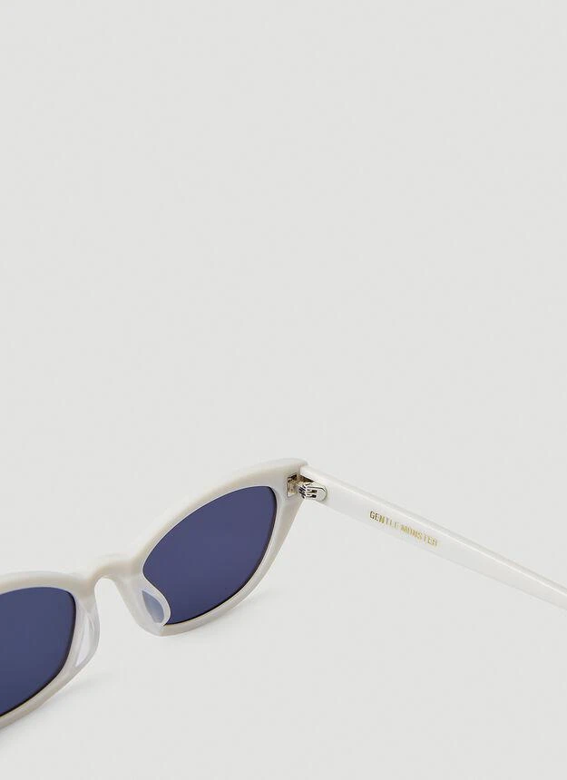 商品GENTLE MONSTER|Pesh Cat Eye Sunglasses in White,价格¥2343,第4张图片详细描述